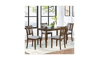 Set of 4 Wooden Dining Chairs for Stylish and Durable Seating