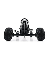 hauck Lightning Ergonomic Pedal Ride On Go Kart Toy for Boys and Girls, Black