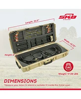 Skb Cases 34.5 Inch iSeries Mathews Small Parallel Limb Bow Case, Desert Tan