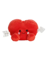 Aurora Mini Paolo Cupid Heart Palm Pals Adorable Plush Toy Red 5"