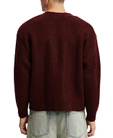 Cotton On Men's Cropped Cardigan Sweater