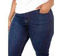 Celebrity Pink Trendy Plus Straight-Leg Jeans