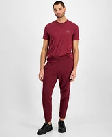 A|X Armani Exchange Men's Fleece Logo Jogger Pants, Created for Macy's