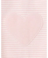 Cozeeme Baby Girls Sleep N' Play Coverall Newborn (0-3 Months - 9 Months)