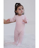 Cozeeme Baby Girls Sleep N' Play Coverall Newborn (0-3 Months - 9 Months)