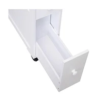 Slickblue Bathroom Side Storage Cabinet with Shelves for Compact Organizing and Extra Storage