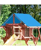 Yescom 52"x90" Swing Set Replacement Tarp Uv Protection Playground Roof Outdoor