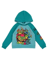 Teenage Mutant Ninja Turtles Boys Fleece Pullover Hoodie and Pants Outfit Set to (2T