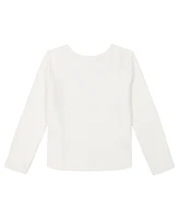 Calvin Klein Big Girls Seamed Cozy Shirt