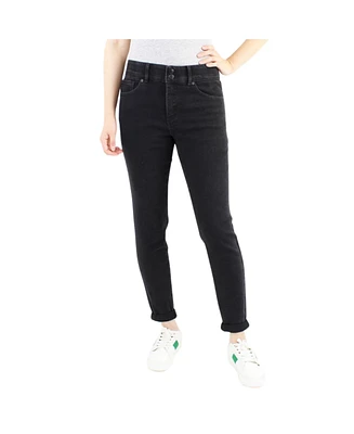 Indigo Poppy Women's Black Tummy Control Skinny Jean