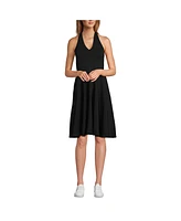 Lands' End Women's Halter Knee Length Dress