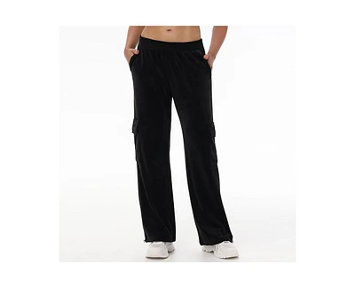 Juicy Couture Women's Bling Velour Cargo Pant