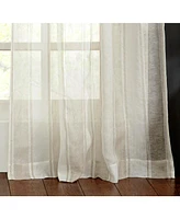 Ihi Home Lurex Linen Sheer Curtain Panel