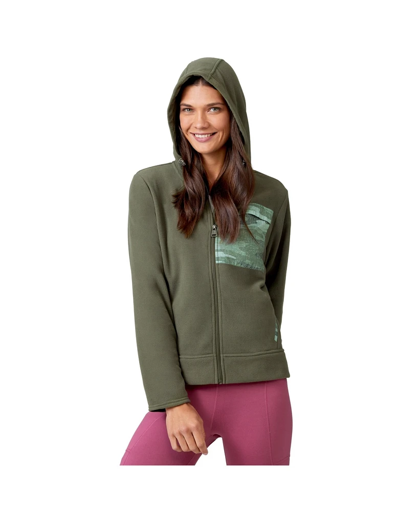 Free Country Women's Micro Fleece Zip Up Jacket