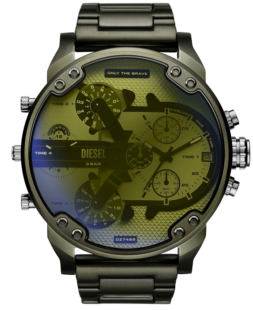 Diesel Men's Mr. Daddy 2.0 Quartz Chronograph Green Stainless Steel 57mm