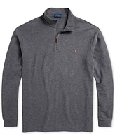 Polo Ralph Lauren Men's Big & Tall Estate-Rib Quarter-Zip Pullover