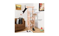 Slickblue Cat Climbing Frame – Multi-Level Cat Tree with Scratching Posts and Perches