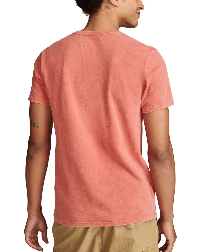 Lucky Brand Men's Rolling Stones Short Sleeve Crewneck Graphic T-Shirt