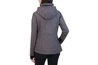 Hfx Women's Lightweight Softshell Water Resistant Jacket