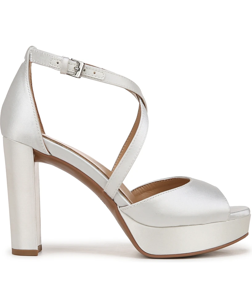 Naturalizer Women's Melody Platform Peep Toe Dress Sandals