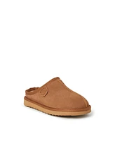 Dearfoams Little Girls Fireside by Dempsey Genuine Shearling Clog Slipper