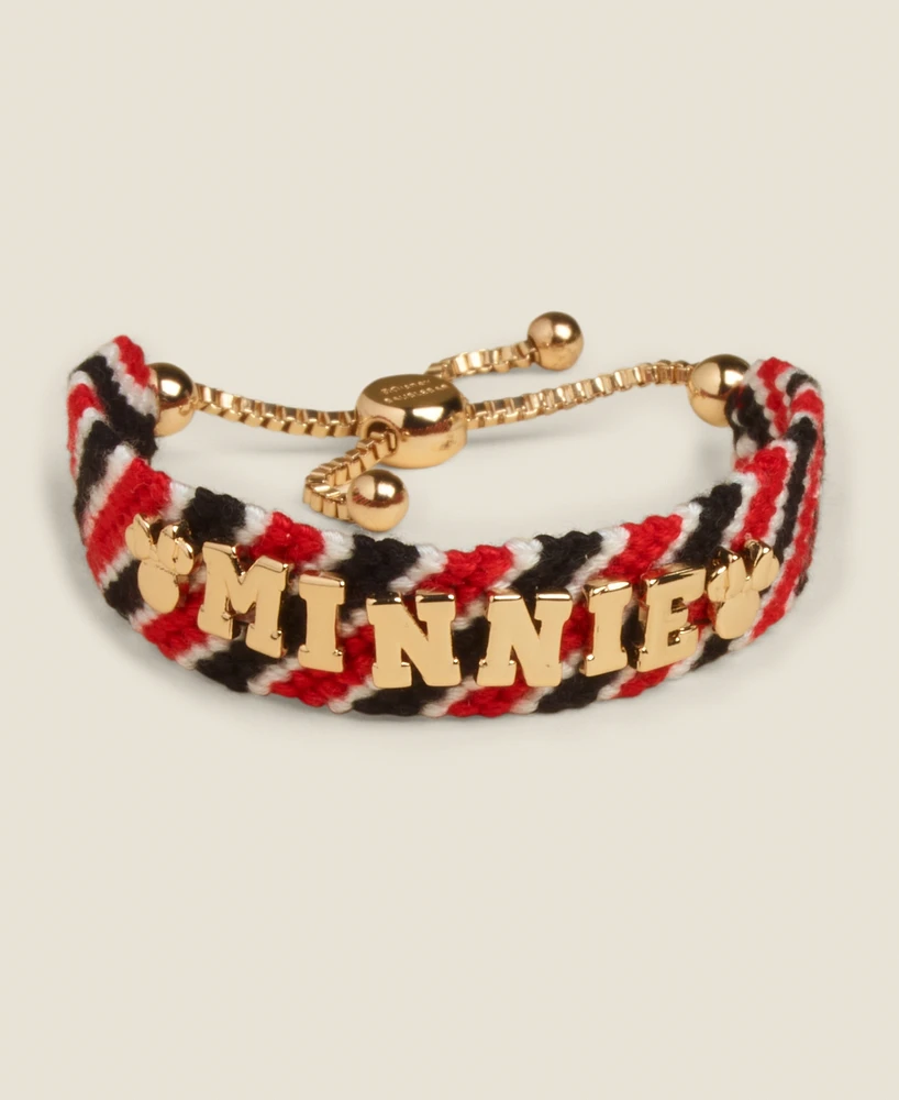 Disney | Macy's Minnie Mouse Woven Friendship Bracelet, Created for Macy's