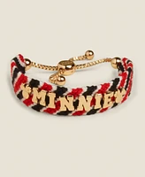 Disney | Macy's Minnie Mouse Woven Friendship Bracelet, Created for Macy's