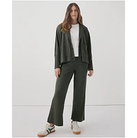 Pact Women's Organic Cotton Airplane Relaxed Blazer