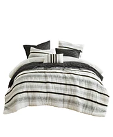 Madison Park Carolina Stripe 7-Pc. Comforter Set