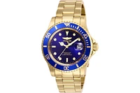 Invicta Men's Pro Diver Quartz 3 Hand Blue Dial Watch