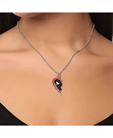 Marvel Deadpool & Wolverine Bff Crsytal Pendant Necklace Set Of 2