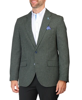 Men's Micro Heathered Check Sportcoat