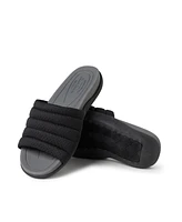 Dearfoams Womens Low Foam Slide Sandal