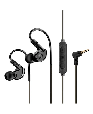 Mee audio M6 In-Ear Sports Headphones w/ Memory Wire & Headset (3.5mm Plug)