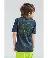 Jurassic World Boys Park T-Rex T-Shirt and Shorts Outfit Set to