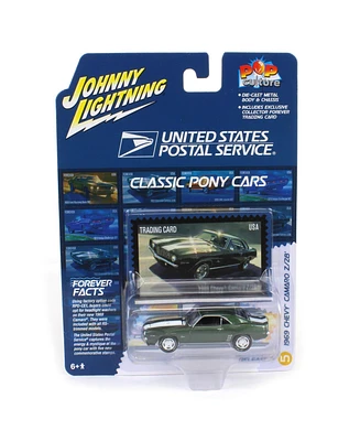 Johnny Lightning 1/64 Pop Culture Usps 1969 Chevy Camaro