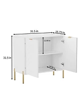 Boyel Living 2-Door Accent Cabinet Storage