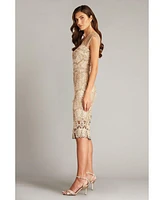 Tadashi Shoji Women's Evonne Sequin Embroidered Dress