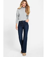 Olsen Women's Mona Fit Bootcut Jean