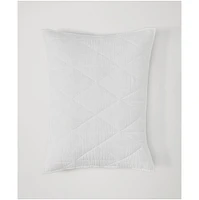 Pact Organic Cotton Diamond Sham 2-Pack - Standard