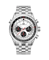 Oceanaut Men's Flight Silver Dial Watch