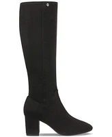 Giani Bernini Women's Maylynee Memory Foam Block Heel Knee High Dress Boots, Created for Macy's