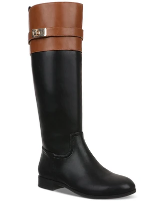 Giani Bernini Women's Taharahh Memory Foam Knee High Riding Boots, Created for Macy's