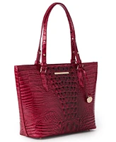 Brahmin Asher Grapefruit Ombre Melbourne Leather Tote