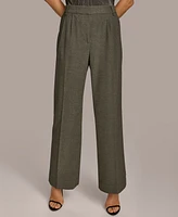 Donna Karan New York Women's Pleat-Front Wide-Leg Pants