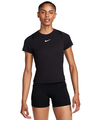 Nike Women's Court Advantage Dri-fit Short-Sleeve Top