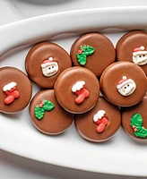 Bissinger's Handcrafted Chocolate Holiday Milk Chocolate Christmas Cookies, 12 Piece