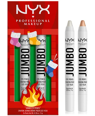 Nyx Professional Makeup 2-Pc. Jumbo Eye Pencil Set