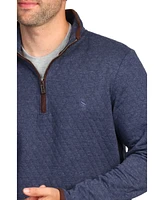 Tailorbyrd Men's Quilted Quarter Zip