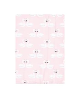 Hudson Baby Infant Girl Cotton Flannel Burp Cloths, Fairytale Princess, One Size